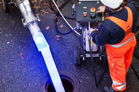 LED-рукав Aarsleff CIPP